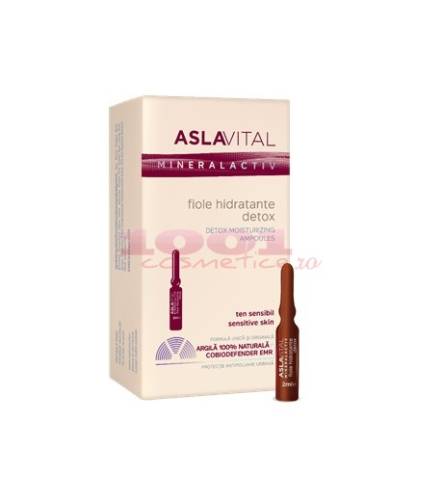Aslavital mineral activ fiole hidratante detox