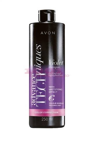 Avon advance techniques violet sampon nuantator pentru par blond