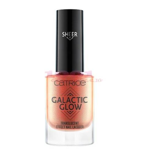 Catrice galactic glow translucent effect lac de unghii fast as lightning speed 04