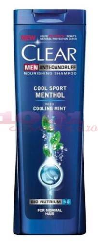 Clear men cool sport menthol sampon with cooling mint