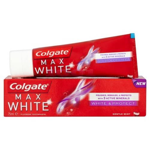 Colgate max white white   protect pasta de dinti