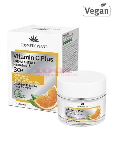 Cosmetic plant crema antirid hidratanta 30+ vitamin c plus