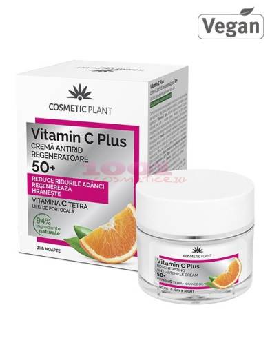 Cosmetic plant crema antirid regeneratoare 50+ vitamin c plus