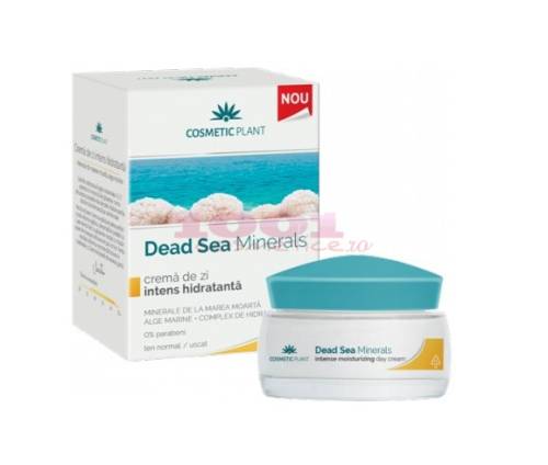 Cosmetic plant dead sea minerals crema de zi intens hidratanta