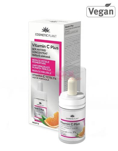 Cosmetic plant ser antirid concentrat uleios vitamin c plus