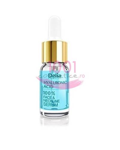 Delia cosmetics professional ser tratament anti-rid cu acid hyaluronic pentru fata si decolteu
