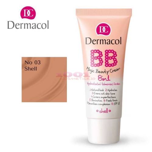 Dermacol bb magic beauty cream 03 shell