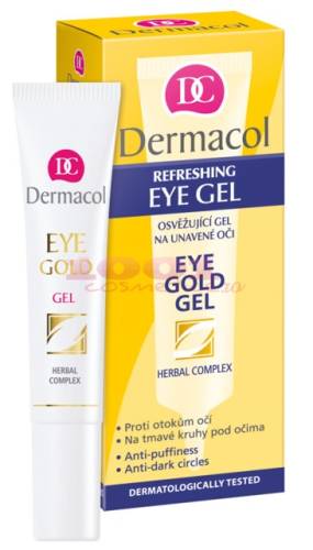 Dermacol eye gold gel anticearcan pentru ochi
