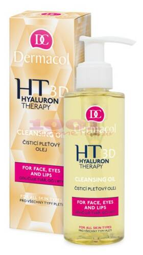 Dermacol hyaluron therapy 3d cleansing oil ulei pentru curatarea machiajului rezistent la transfer