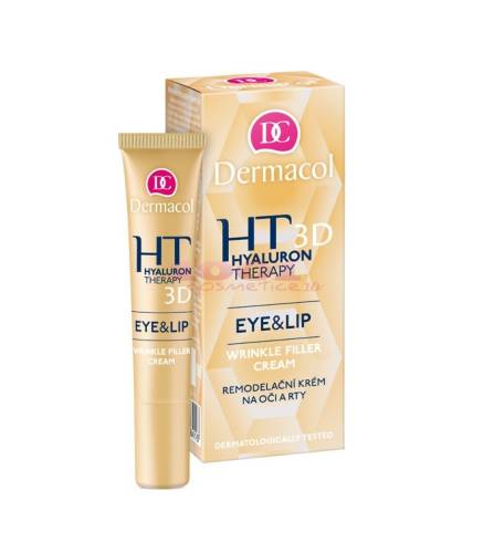 Dermacol hyaluron therapy crema antirid pentru ochi si buze