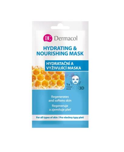 Dermacol hydrating nourishing mask masca nutritiva cu miere pentru toate tipurile de ten