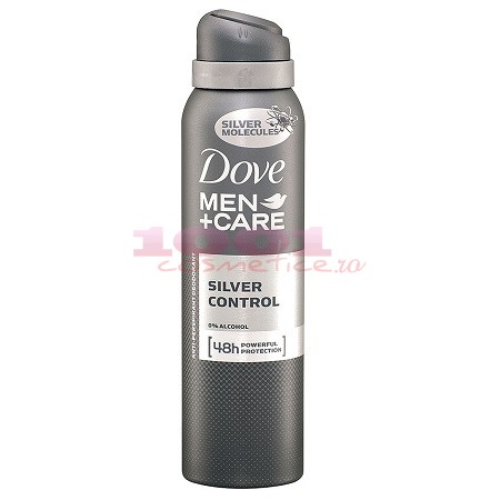 Dove men+care silver control antiperspirant spray men