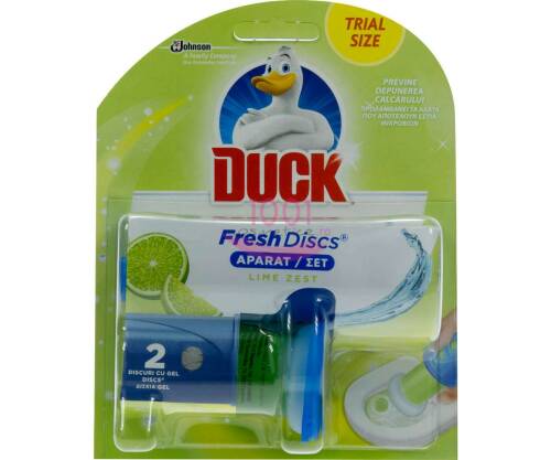 Duck fresh discs aparat cu 2 discuri cu gel lime