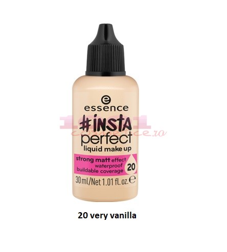 Essence insta perfect liquid make up fond de ten very vanilla 20