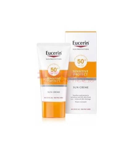 Eucerin sun protection sensitive protect crema de fata spf 50+