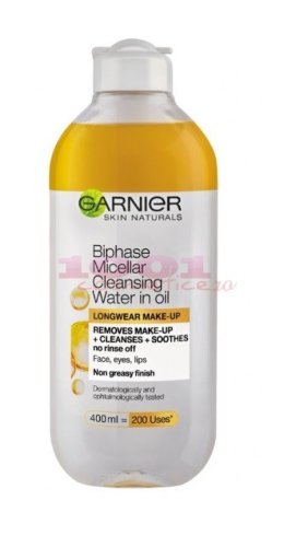 Garnier solutie micelara bifazica pentru toate tipurile de ten (optiuni de comanda: 100 ml)