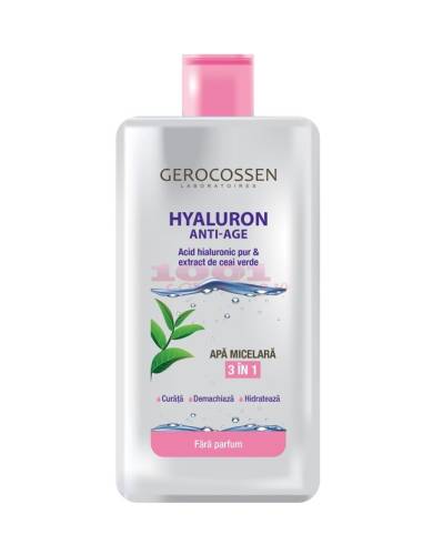 Gerocossen hyaluron apa micelara 3 in 1 pentru toate tipurile de ten