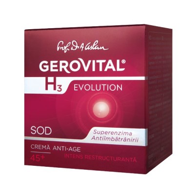 Gerovital h3 evolution crema anti-age intens restructuranta