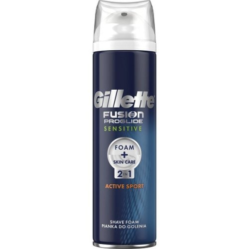 Gillette fusion proglide sensitive 2in1 spuma pentru ras