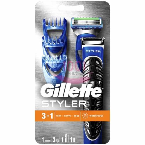 Gillette styler 3in1 aparat de ras + tuns + contur