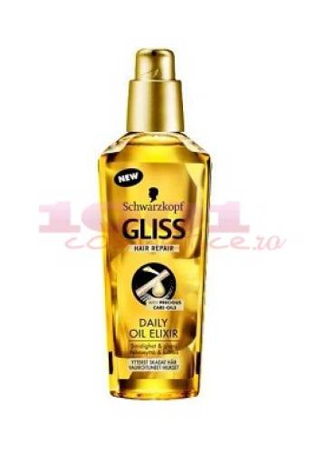 Gliss daily oil elixir ulei reparator pentru par uscat sau degradat