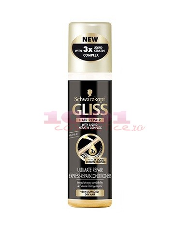 Gliss ultimate repair balsam spray anti-deteriorare pentru par uscat