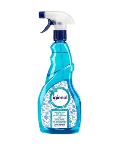 Igienol dezinfectant fara clor pentru suprafete mici (optiuni de comanda: cu pulverizator 750 ml)