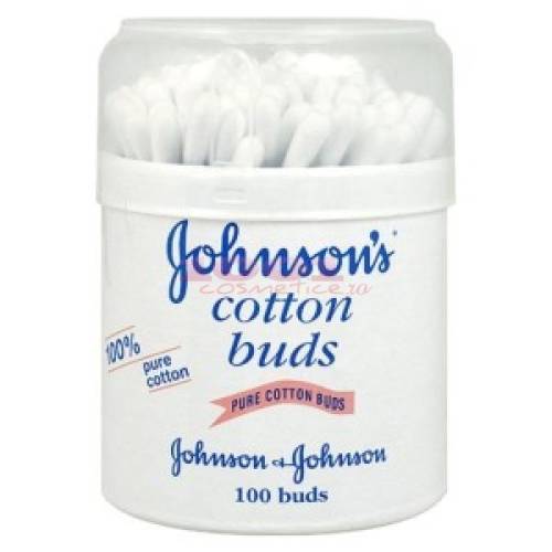 Johnson cotton buds betisoare pentru urechi 100 bucati