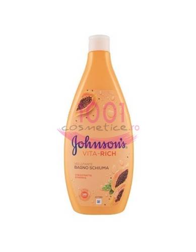 Johnson vita-rich extract de papaya spuma de baie