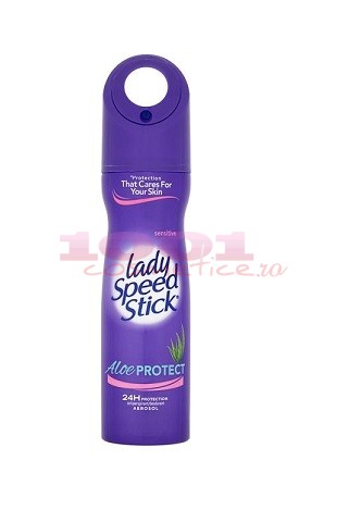Lady speed stick aloe protect deodorant antiperspirant spray