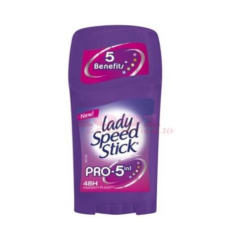 Lady speed stick pro 5 deodorant antiperspirant stick