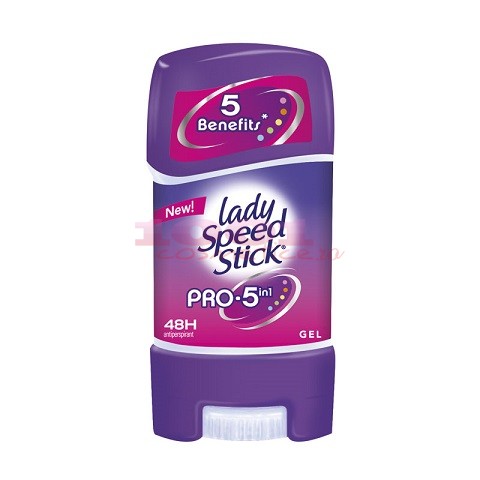 Lady speed stick pro 5 deodorant antiperspirant stick gel