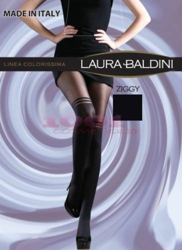 Laura baldini colectia colorissima ziggy 80 den culoare negru