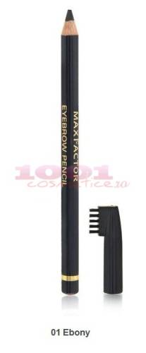 Max factor eyebrow pencil creion pentru sprancene 01 ebony