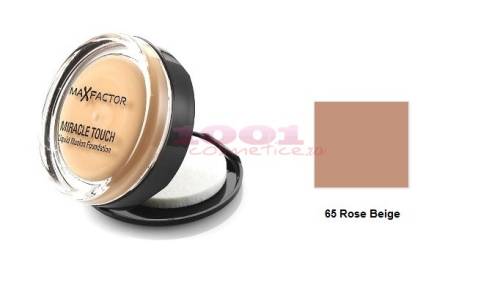 Max factor miracle touch rose beige 65