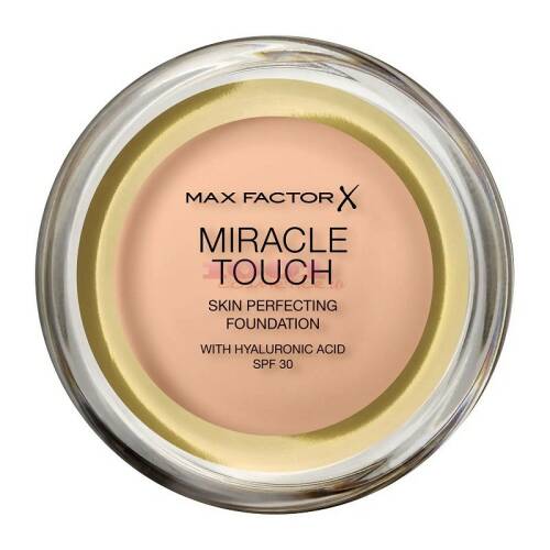 Max factor miracle touch skin perfection with hyaluronic acid spf 30 fond de ten pearl beige 035