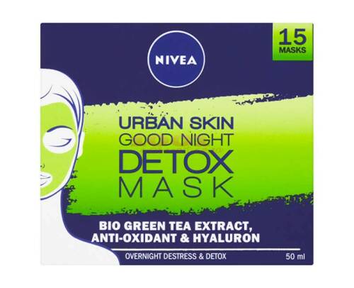 Nivea urban skin detox mask masca detoxifianta de noapte
