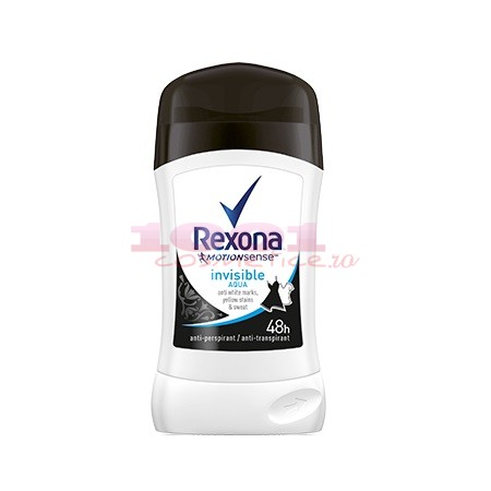 Rexona motionsense invisible aqua antiperspirant stick women