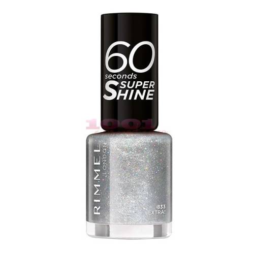 Rimmel london 60 seconds shine glitter lac de unghii extra! 833