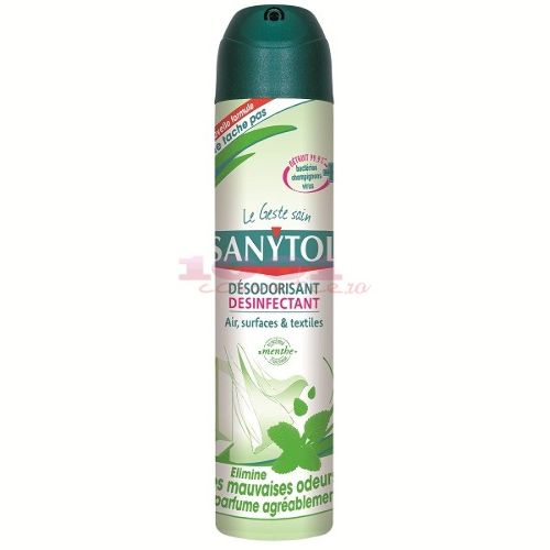 Sanytol dezinfectant aer / suprafete / textile deodorant menta