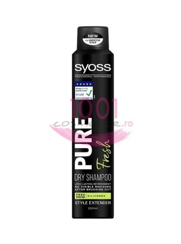 Syoss pure fresh sampon uscat pentru scalp sensitive