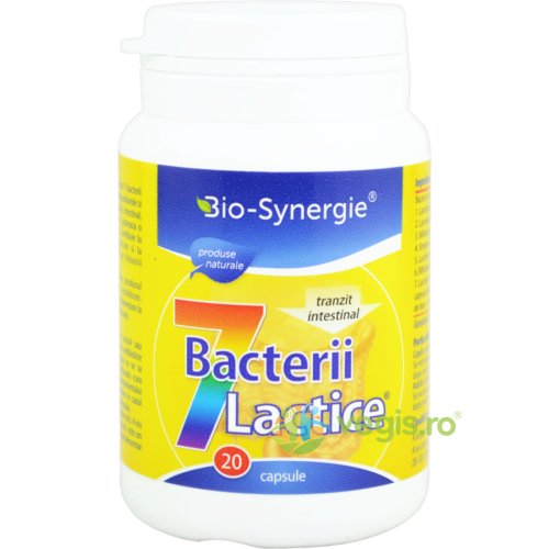 Bio-synergie activ 7 bacterii lactice 300mg 20cps