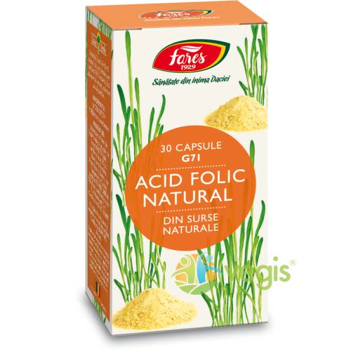 Acid folic natural (g71) 30cps