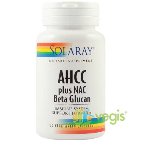 Solaray Ahcc plus nac & beta glucan 30cps