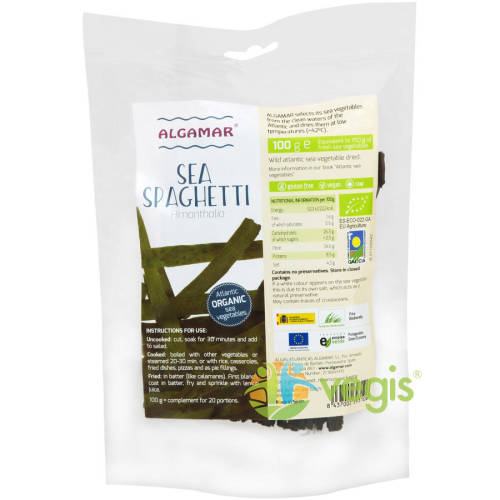 Alge sea spaghetti eco/bio 100gr