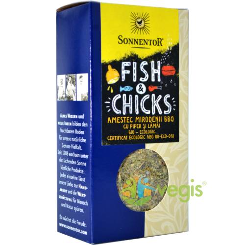 Sonnentor Amestec de condimente pentru gratar - fish and chicks ecologic/bio 55g