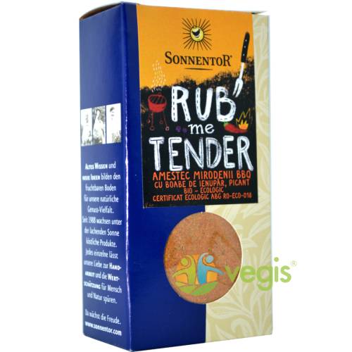 Amestec de condimente pentru gratar - rub me tender ecologic/bio 60g