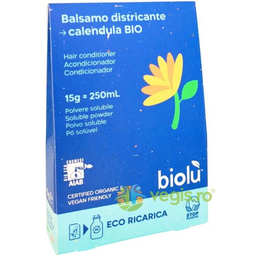 Balsam de par cu galbenele eco-refill ecologic/bio 15g