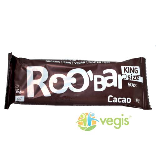 Baton roobar cu cacao raw eco 50gr