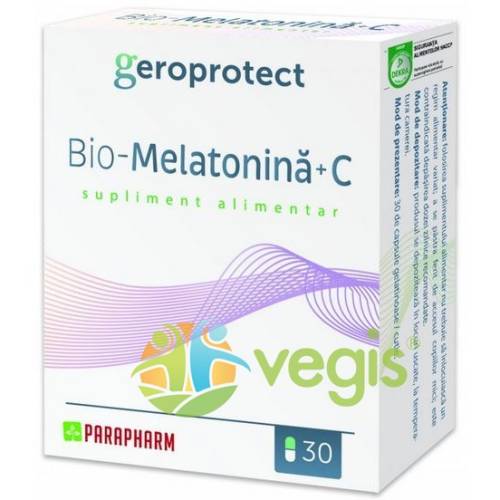Bio-melatonina + c 30cps